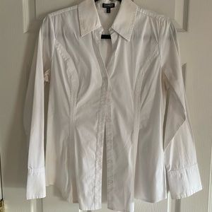 Classic white button down